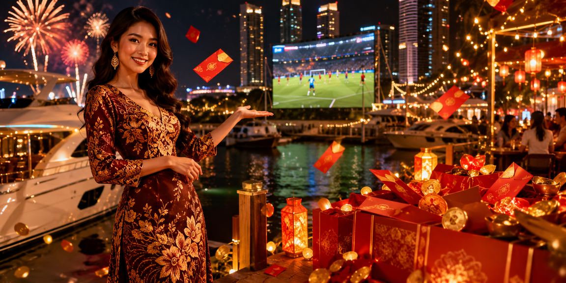 Pertaruhan bola sepak di Terengganu dengan corak batik Melayu tradisional
